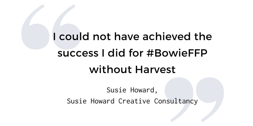 Quote from Susie Howard, creative consultancy